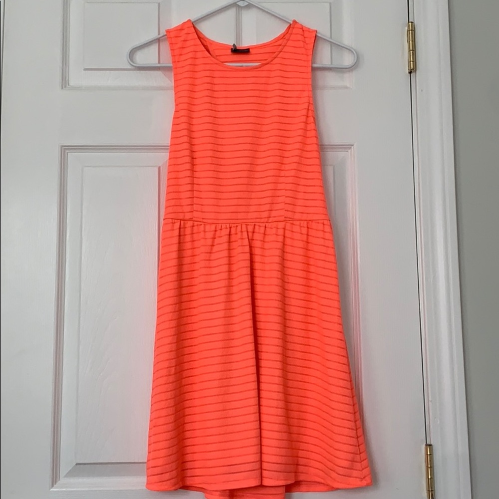 Urban Outfitters Sparkle & Fade Neon Cut Out Dress